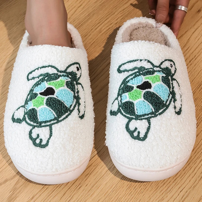 FRANKLINS HANDMADE STITCHED TURTLE SLIPPERS